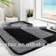 Polyacrylic jacquard luxury absorbent 5pcs set mats tufed anti-slipping latex back floor bathroom mat set