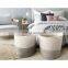 2020 Best Selling Foldable Environmental Protection Cotton Rope  Sundries Cotton Small Storage Baskets