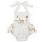 One Piece Jumpsuit For Toddler Baby Triple Ruffle Romper Skull Print Playsuit
