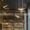 Modern bamboo light shade ceiling chandelier lights led chandelier