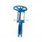 GGG40  Ductile Iron Soft Sealing Double Sealing Wafer Knife Gate Valve