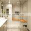 Factory easy clean glass diamond style sliding shower door tempered glass