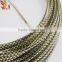 DIY Black and silver PVC 3m/lot Chrome U Look Interior Air Vent Grille Door Self Adhesive Car Edge Styling Moulding Trim Strip