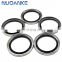 Air Compressor PTFE Stainless Steel Metal Encased Rotary Lip PTFE Oil Seal Shaft Seal For Sale