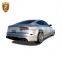 WD Facelift Car Body Kit For Au di A7 Fiberglass Material Lip Side Skirts Wing