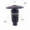 Black red green car universal nylon plastic POM rivet fastener auto clips