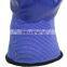 General purpose nylon knitting with nitrile coated waterproof washable hand gloves