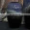 polished ceramic tall floor vases royal home decor blue vase