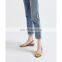 Women wholesale fashion design low heels wedge back strap ladies sandals shoes other color are available
