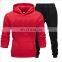 Men's and women's sweater sports hoodie plus size training fitness jogging suit 2-piece custom printing