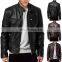 New style men's motorcycle wear plus size casual bomber jacket PU leather jacket