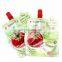 Custom Printed Cosmetics Spout Pouch Lipgloss Spout Pouch With Tip and Cap