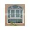 cheap house building fixed PVC windows tempered glass arch shaped windows