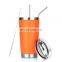 Food grade 20oz oem christmas insulated vacuum double walled 304 stainless steel wine tumbler with lid