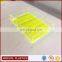 cosmetic organizer neon color custom acrylic tray