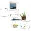 Acrylic Floating Wall Ledge Shelf 2 Tier Clear Acrylic Wall Mount Floating Display Shelves