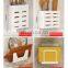 Wall Mount Space Aluminum Kitchen Storage Set Stainless Steel Spice Jar Set kitchen Storage Rack