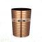 Five pieces bathroom accessories outlook copper surface ABS material bathroom accessories