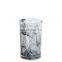 Latest Style Ink Design  Glass Bathroom Accessories Sets  Hot Sales  Hotel Bathroom Set  Top Quality 4pcs Bathroom Set Glass