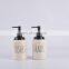 Wholesale soap dispenser ceramic bathroom accessory set lotion dispenser bathroom set
