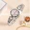 JW 8312 Lady's quartz analog charm diamond stainless steel strap elegance bling lady watch