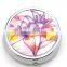 Non Toxic Round Shape Divided Travel Friendly Personalised Pill Dispenser Box