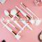 Trending products makeup kits all in one 9 pcs vegan makeup kits with makeup bags