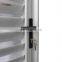 AS2047 standard custom adjustable grey aluminium or glass single hinged louver louvered door