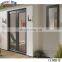 hotel design fire proof entrance door with aluminum profile/fire doors
