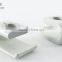 2016 Unique 2 in 1 White Color ABS /Silicone Charging Dock/ Holder/Stand For Apple Watch