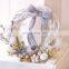 Wicker Christmas Rattan Garland Wreath Ring Small Decorative Ring Decor