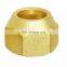High Grade Forge Brass Flare Hex Nuts & Fittings For Refrigeration and Air Conditioner Gas Fittings Good Quality