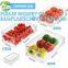 Hot selling Transparent Plastic Pet Kitchen Stackable Storage Box Bins Container Set Refrigerator Drawer Fridge Organizer