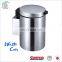 High quality pedal bin stainless steel hotel wall mounted bin