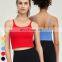 Sexy Breathable Shockproof Adjustable Outdoor Running Yoga Bra Custom Workout Wear Gym Fitness Top Seamless Sports Bra Women