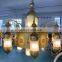 Church big project golden chandeliers for mosque