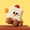 EGOGO NEW Decorative Cute Lamp Chocolate night light Baby Usb Silicone Night Led Lamp Lights touch led night light lamp for kids