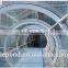 5-15mm frameless fire rated tempered glass for windows
