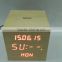 WL0983T High Quality Sensor Wooden Desktop Clock