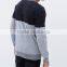 2016 OEM Custom Mens Black & Grey Contrast Pullover Sweatshirts