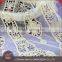 New Style Low Cost Plain White Net Embroidery Fabric Design 100% Cotton Mesh Fabric