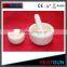 RoHS CERTIFICATION HIGH QUALITY 99% ALUMINA CERAMIC MORTAR WITH PESTLE IN STOCK