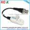 1 Port Passive Twisted Pair Video Balun Transceiver for CCTV Surveillance Cameras