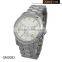 men's japan movt quartz watch stainless steel back