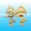 Custom pvc clear small figurines for game