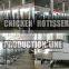 6*2L China Used Gas Deep Fryer