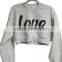 Stylish Crop Top Hoodies