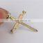 Hot sales 925 sterling silver cross with diamond jewelry pendant necklace