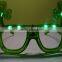 LED Light Up Lighting Party Clown Glasses Glowing Flashing Eye Glassess
