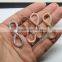 CZ6478 Wholesale Mirco cz Pave Infinity Figure 8 Bracelet Charm Connectors